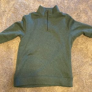 Old Navy Green Half Zip Sweater